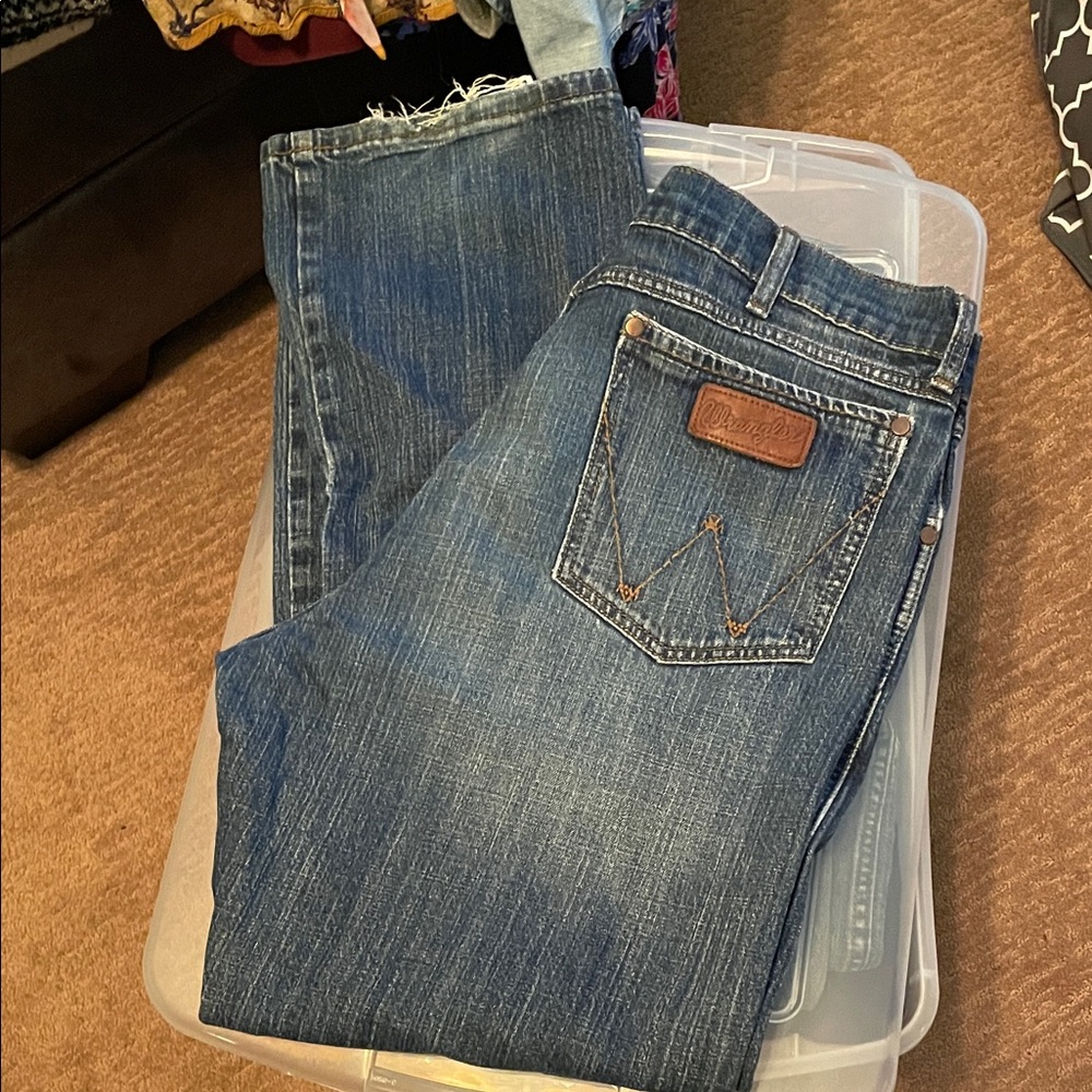 Wrangler Relaxed Fit Denim Jeans